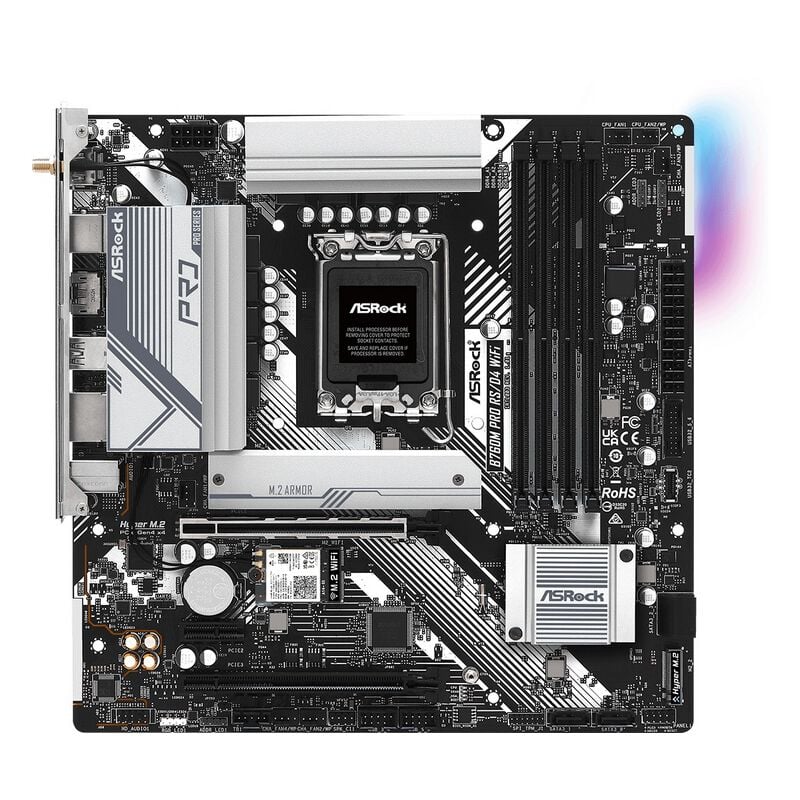 ASRock B760M Pro RS/D4 WiFi (B760 1700 MicroATX) ドスパラ限定