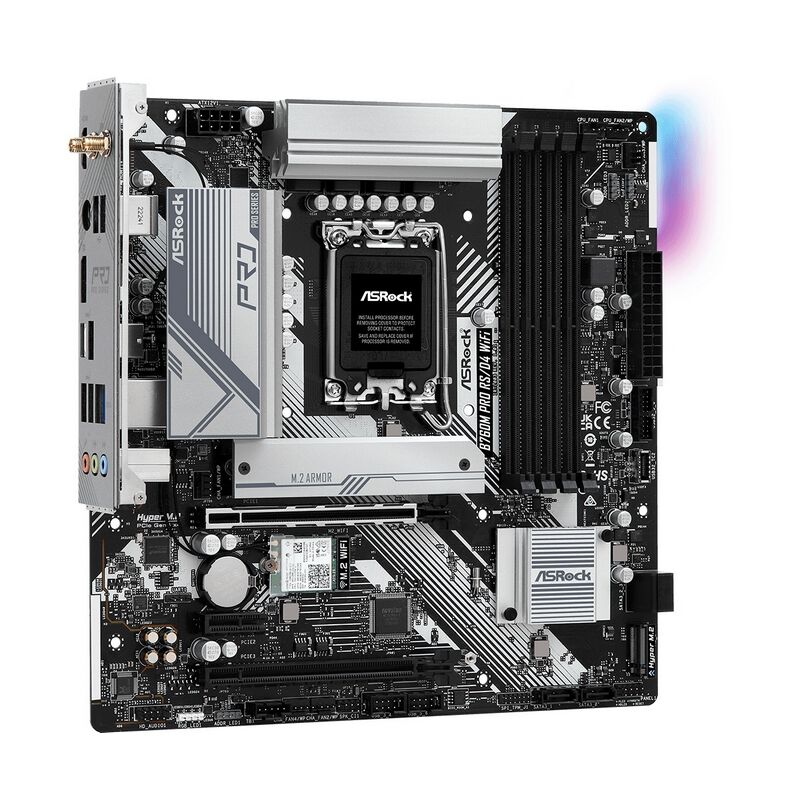 ASRock B760M Pro RS/D4 WiFi (B760 1700 MicroATX) ドスパラ限定
