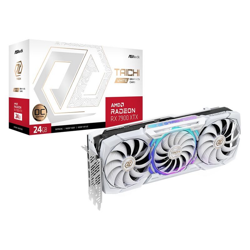 ASRock Radeon RX 7900 XTX Taichi White 24GB OC (RX7900XTX TCW 24GO