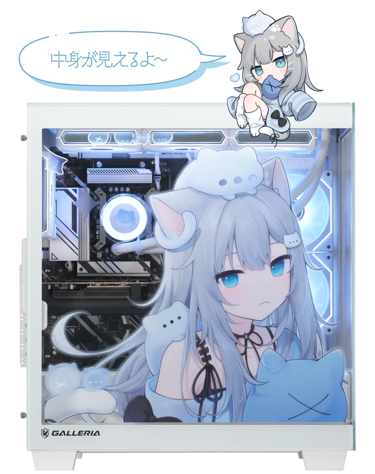 Nachoneko× GALLERIA コラボレーションモデル｜最高のPCゲーム体験を