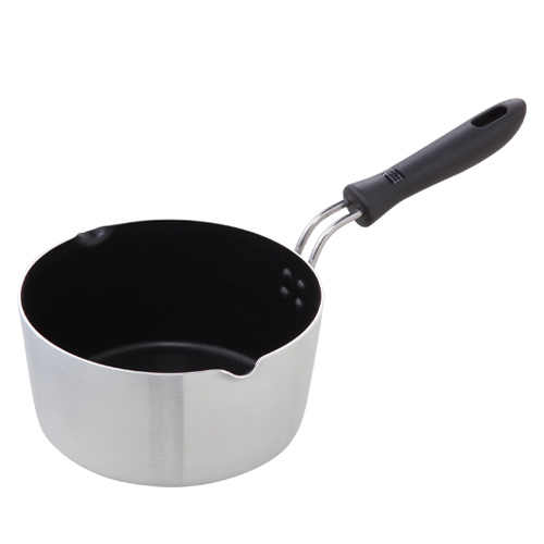 IH対応 注ぎやすい片手鍋 DCM アルミ鍋 18cm | ホームセンター通販は