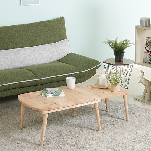 NaturalSignature センターテーブル スライド 37019 不二貿易 木製