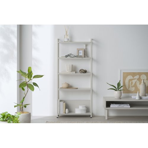 ウッドスリムラック WSR-523 アイリスオーヤマ 多目的木製棚 ホワイト