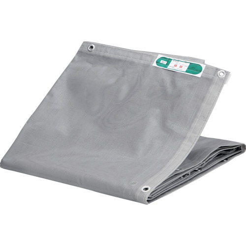 防炎2類 防炎メッシュシートエコノミー 1.8mX3.6m BM1836BK TRUSCO