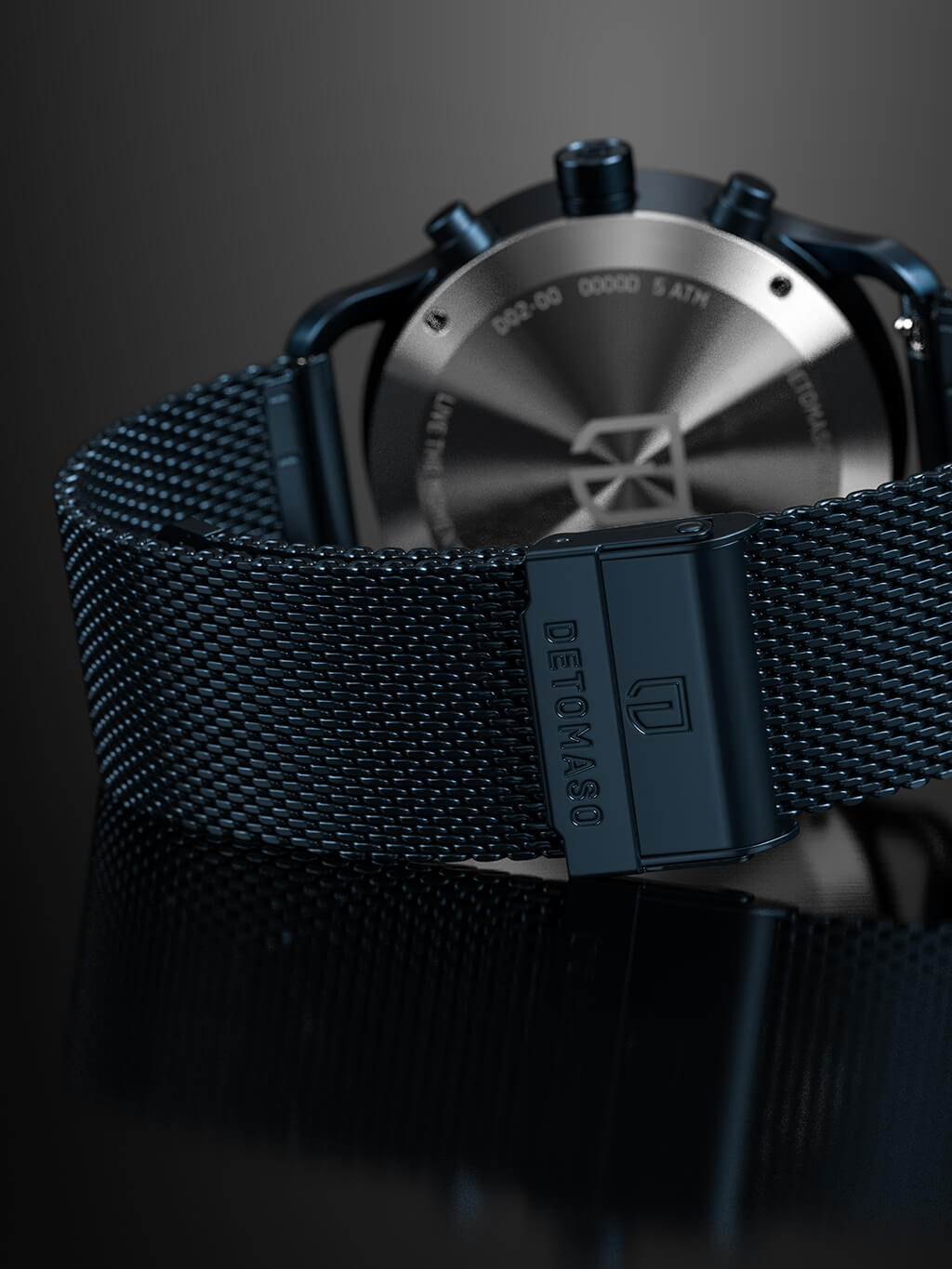 SORPASSO CHRONOGRAPH VELOCITÀ BLUE GREEN Mesh Dark blue Matte