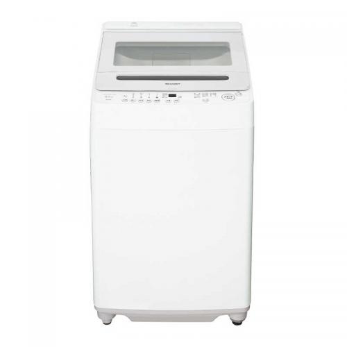 デンキチWeb / シャープ SHARP 全自動洗濯機 洗濯7kg ホワイト系 ES-GV7K-W