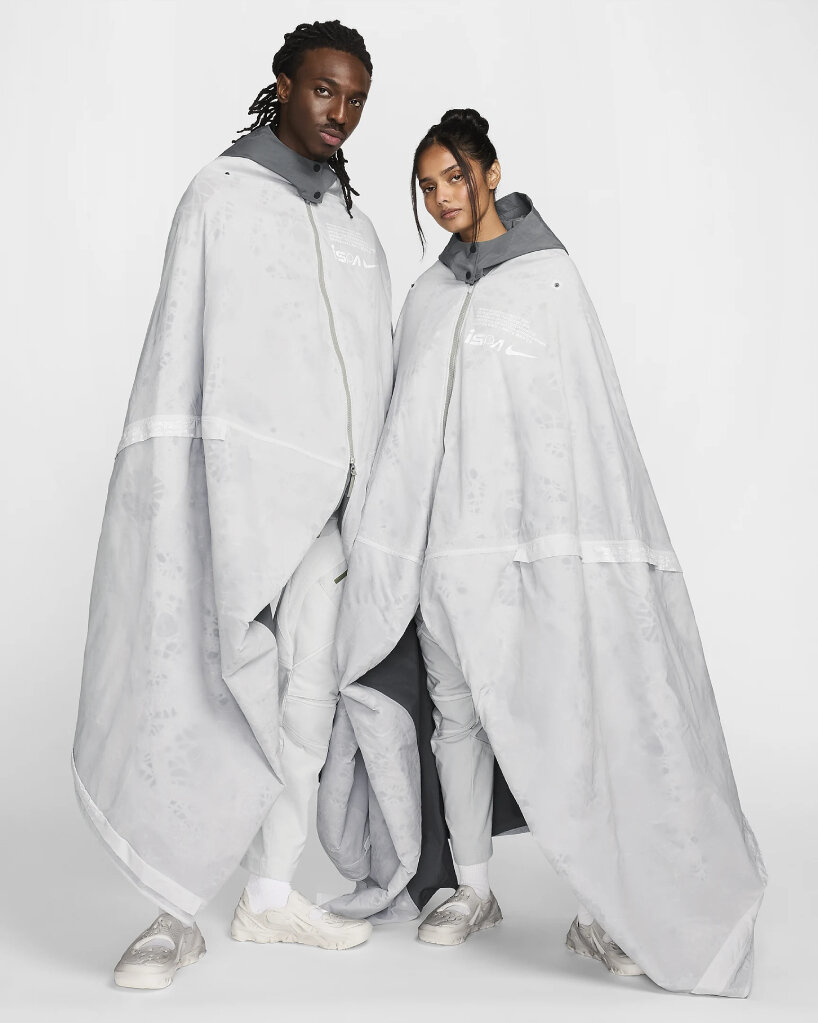 NIKE ISPA's latest poncho can morph into a sunshade or tent