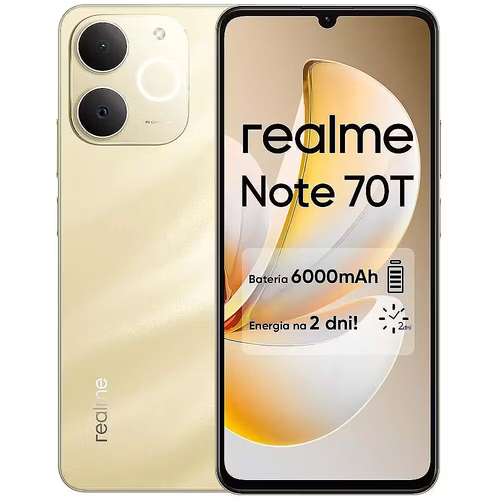 Realme Note 70T 4GB+4GB+256GB(ゴールド) 新品 RealmeNote 70T 4GB