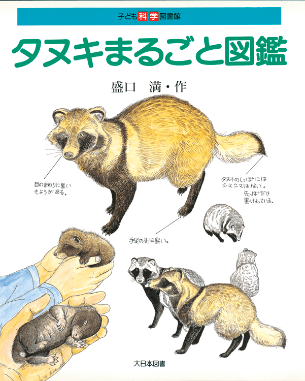 タヌキまるごと図鑑｜大日本図書の本