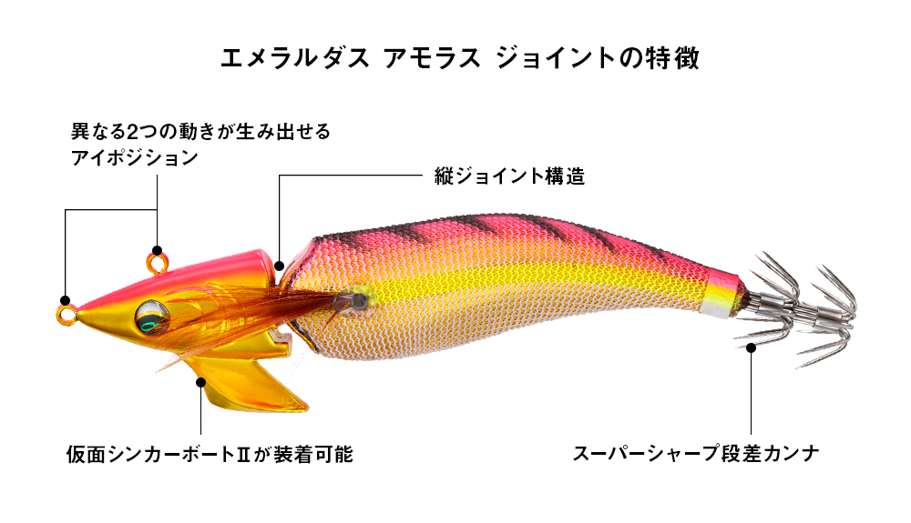 EMERALDAS AMOROUS JOINT（エメラルダス アモラス ジョイント）｜DAIWA