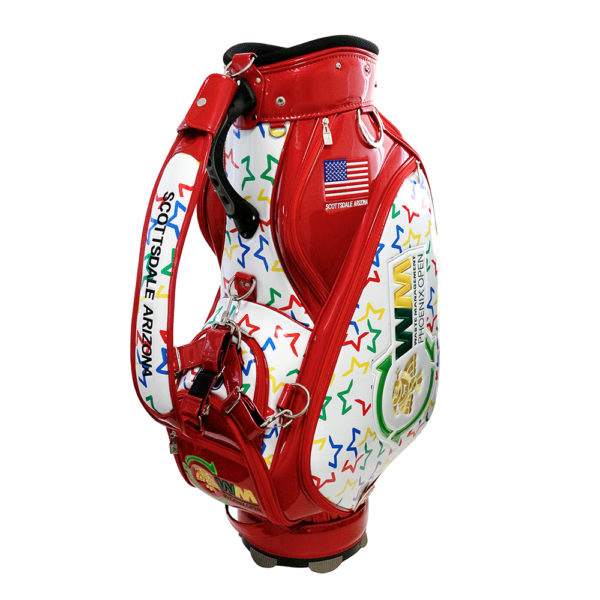 US PGA TOUR キャディバッグ3073 レッド | ダイヤゴルフ