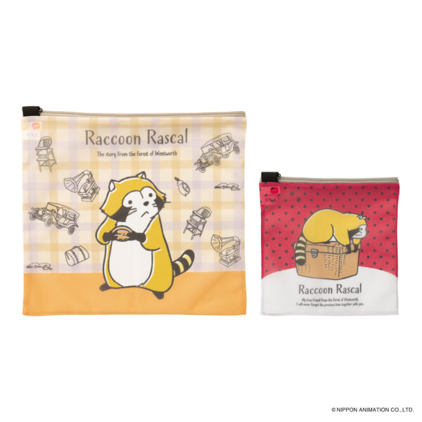 あらいぐまラスカル ランドリーポーチセット