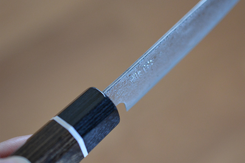 仙蔵 VG10ダマスカス ペティナイフ 12cm