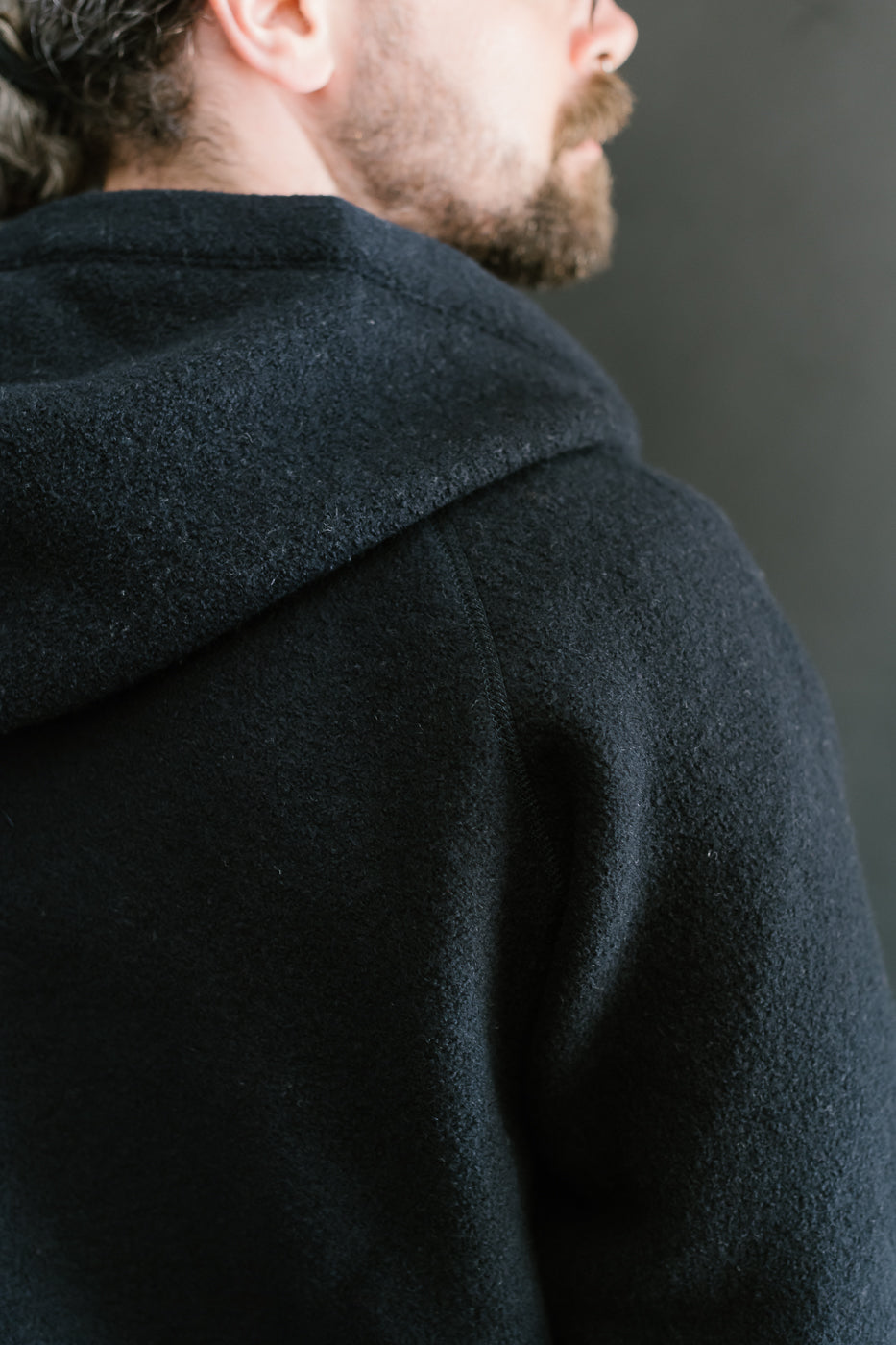 Bighorn Power Wool Zip Hoodie - Dark Navy | Dant