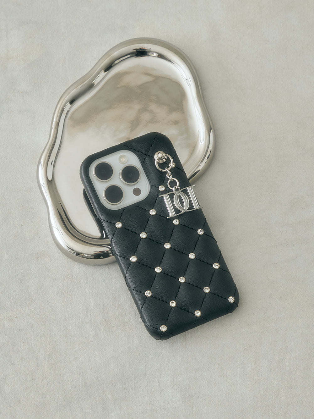 キルティングビジューDDチャームiPhoneケース – Darich (ダーリッチ)
