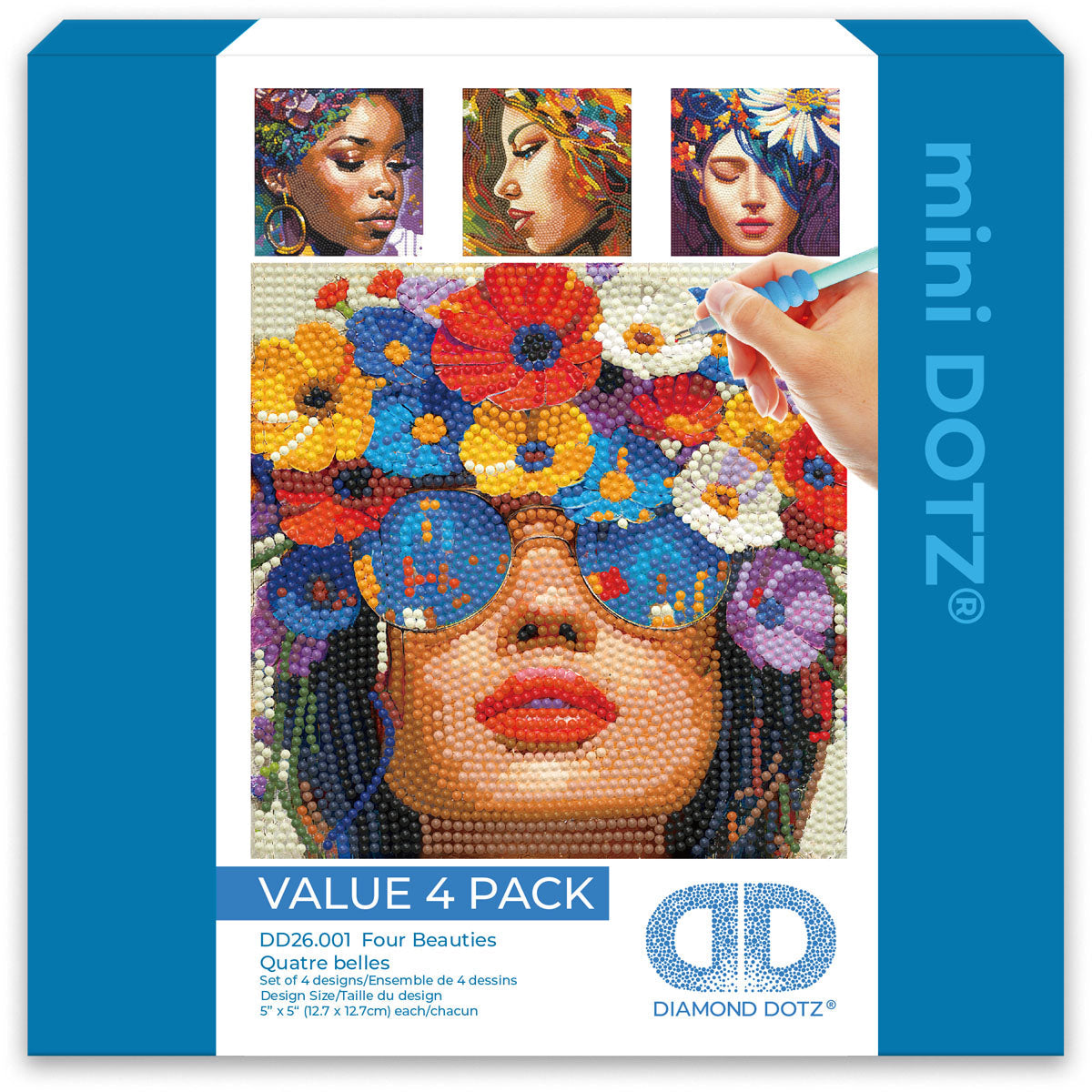 Four Beauties | Diamond Painting Kit Fashion | Diamond Dotz