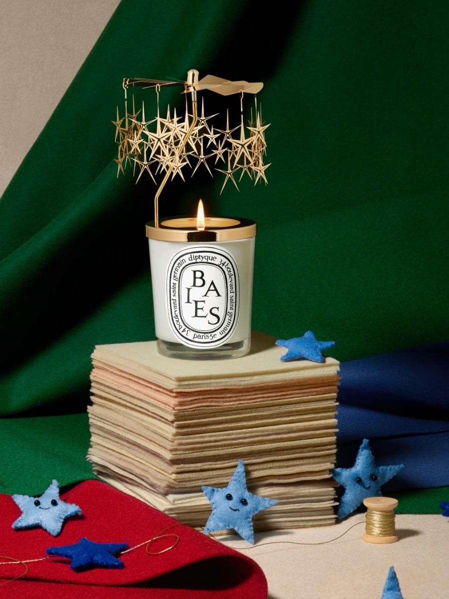 ディプティックホリデー2024 カルーセルキャンドルBaies