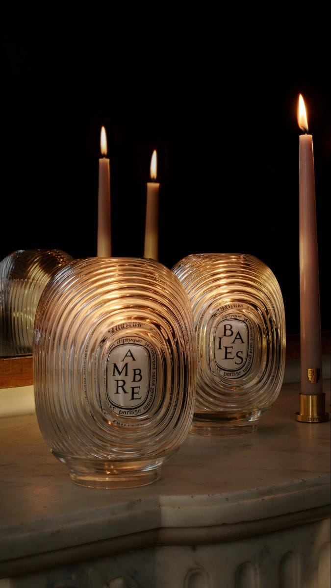 キャンドルホルダー フレネル - クラシック キャンドル用 | Diptyque Paris