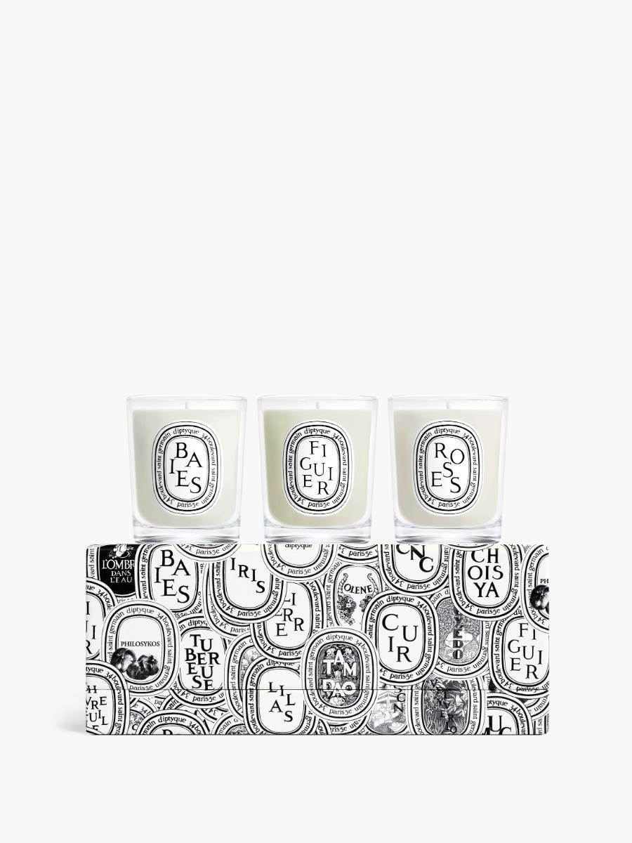 スモールキャンドル コフレ - 3個セット | Diptyque Paris
