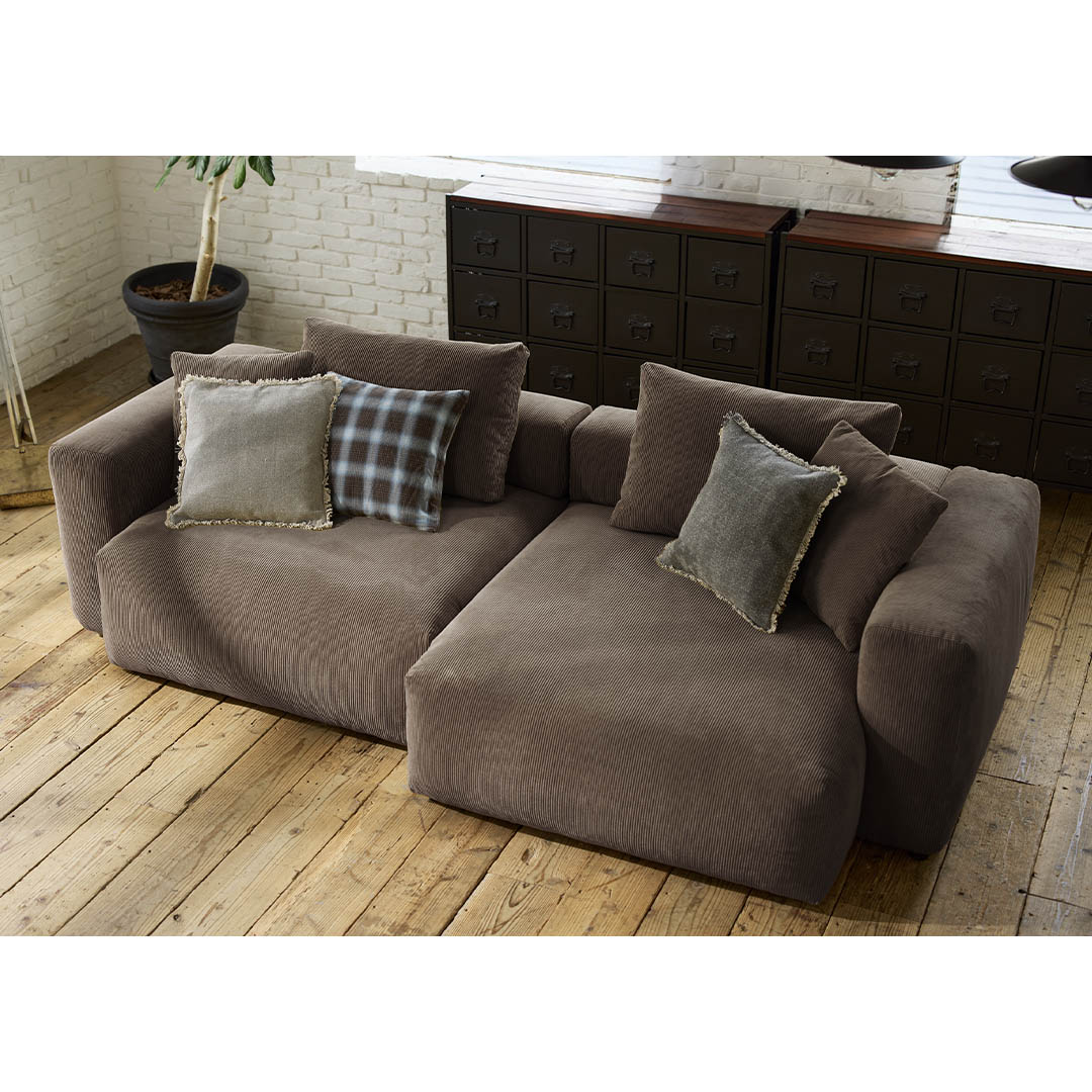 DULTON ONLINE SHOP | BIG CORDUROY SOFA CENTER ARMLESS(CENTER