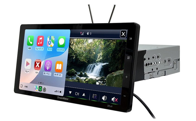 DPLAY-115V-BOX「11.5インチフルセグテレビ搭載1DINディスプレイ