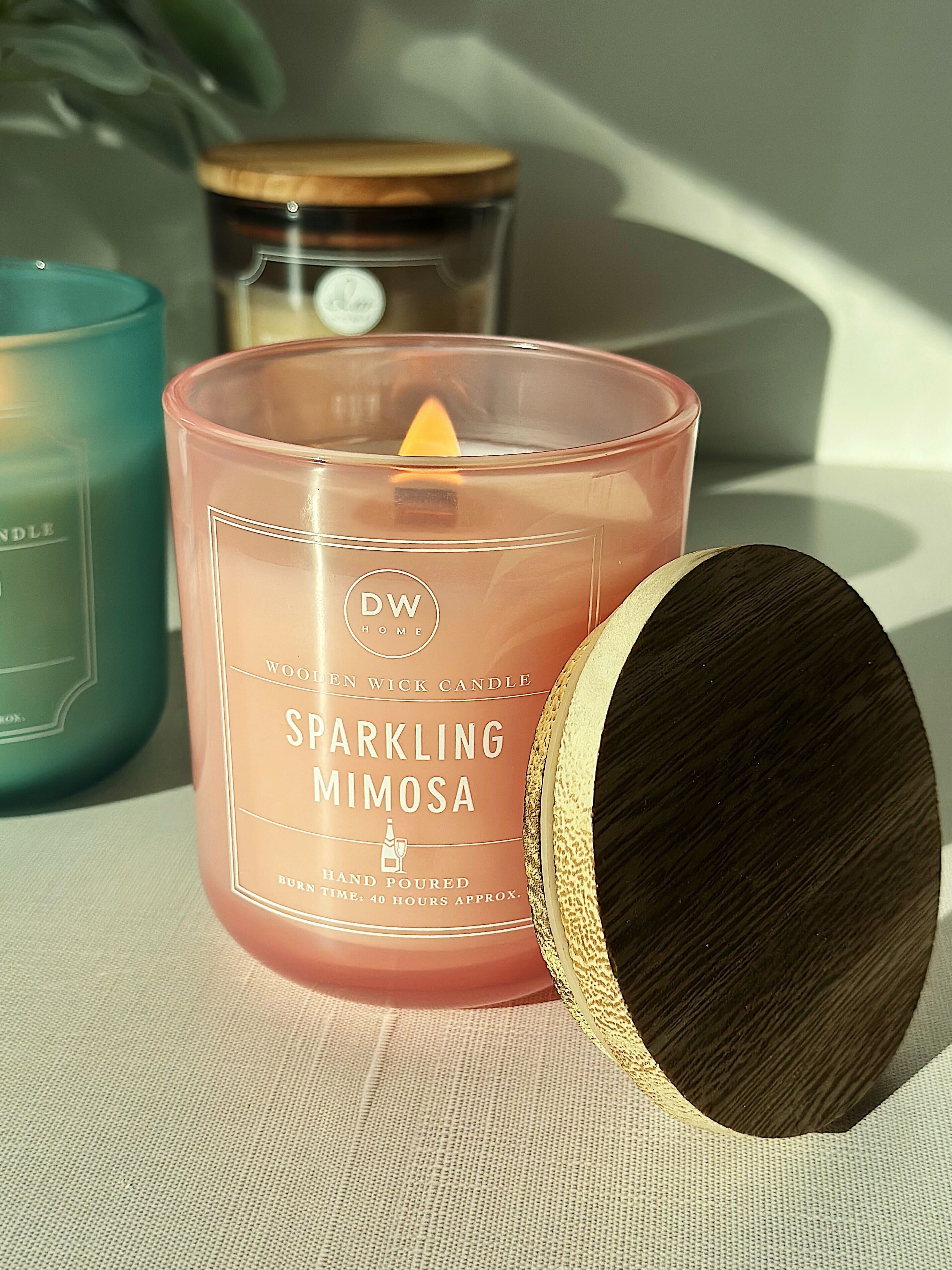 Sparkling Mimosa | WOODEN WICK CANDLE – DW Home Candles