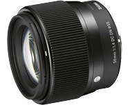 Sigma 56mm F1.4 DC DN C Sony E - DXOMARK