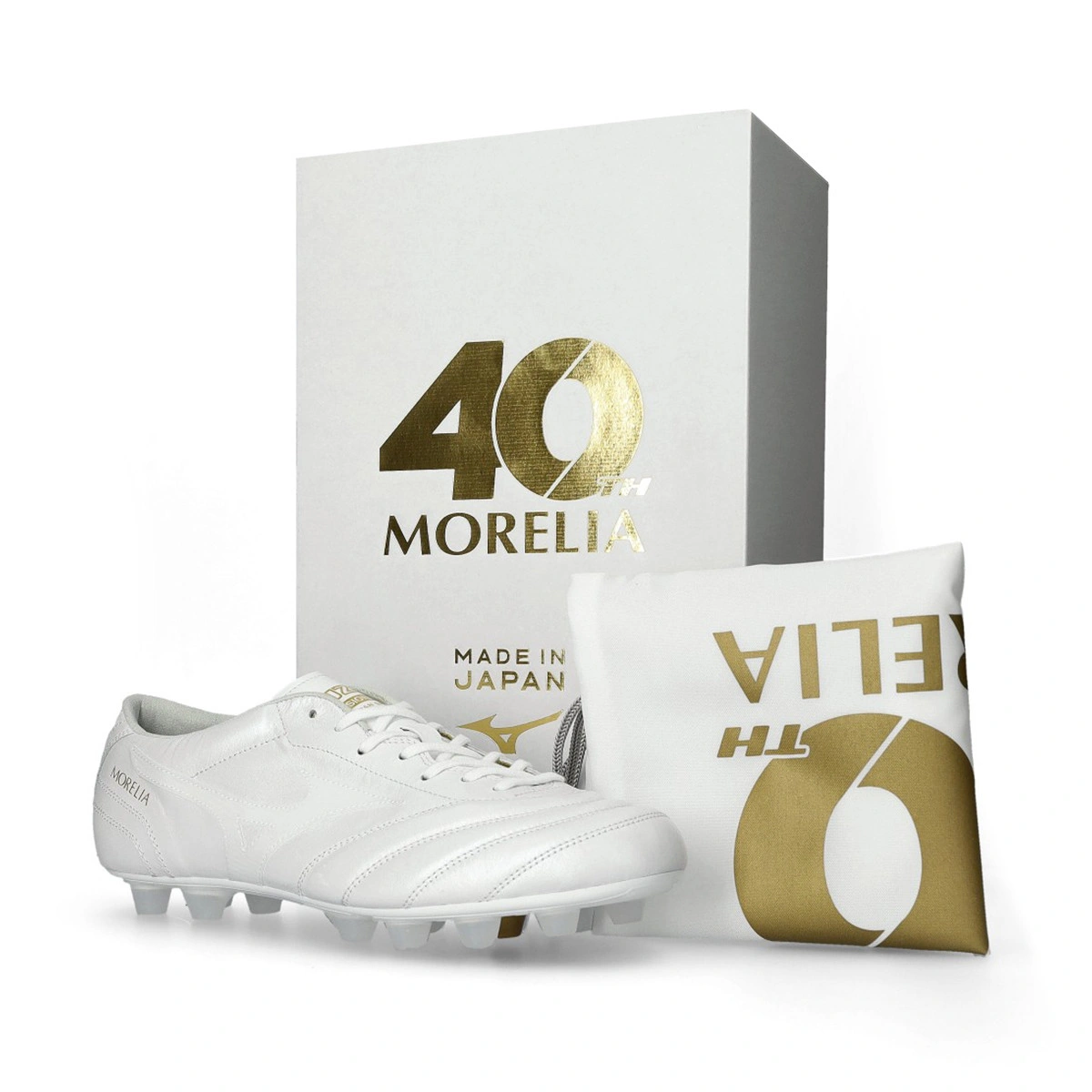 Football Boots Mizuno Morelia UL Japan 40Th FG White - Fútbol Emotion