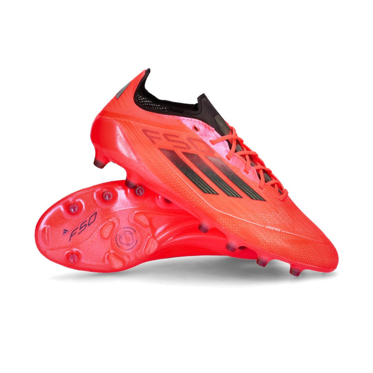 Football Boots adidas F50 Elite AG Turbo-Aurora Black-Platin Met