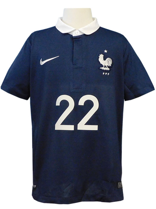 ナイキ) NIKE/2014フランス代表/ホーム/半袖/グルニエ/ジュニア用