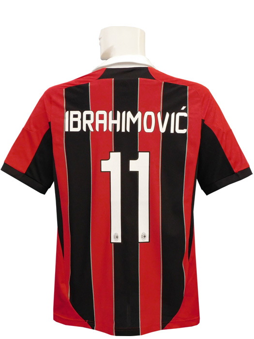 アディダス) adidas/12/13ACミラン/ホーム/半袖/イブラヒモビッチ