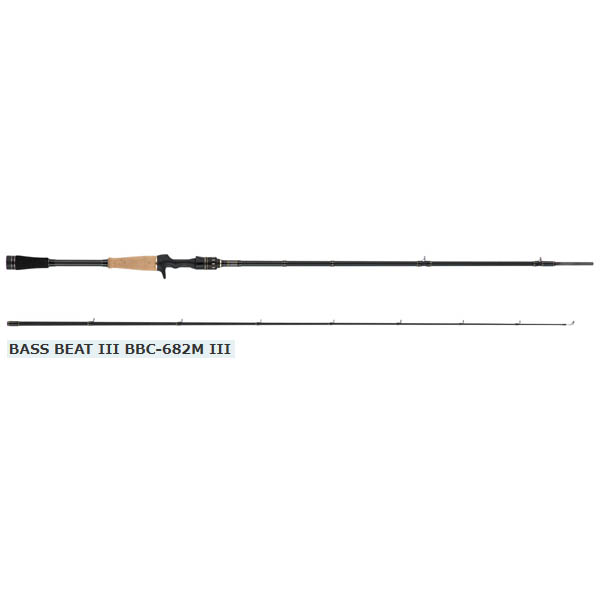 ≪'19年3月新商品！≫ アブガルシア バス ビート3 BBC-682M III 〔仕舞