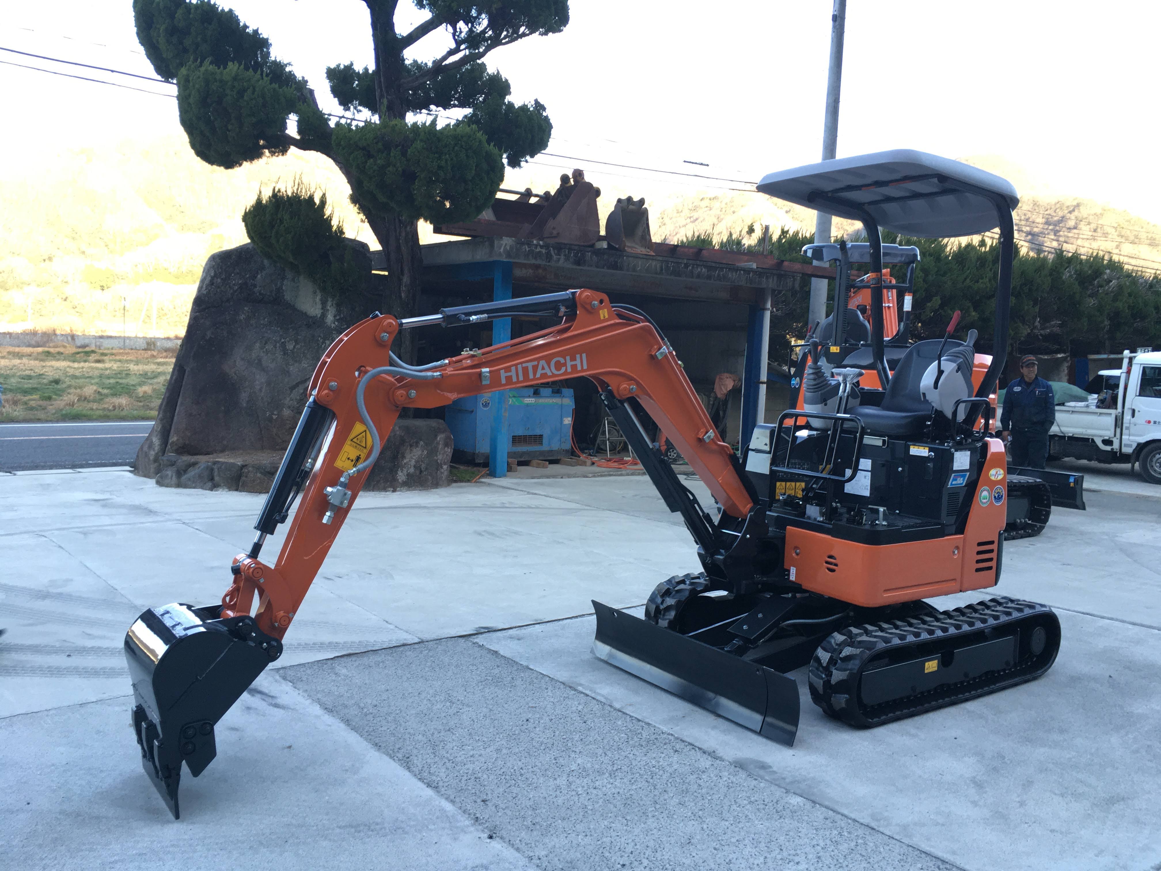 納入実績紹介 ZX17U-5A 日立・新車・富士岡山運搬機・岡山・津山・新見