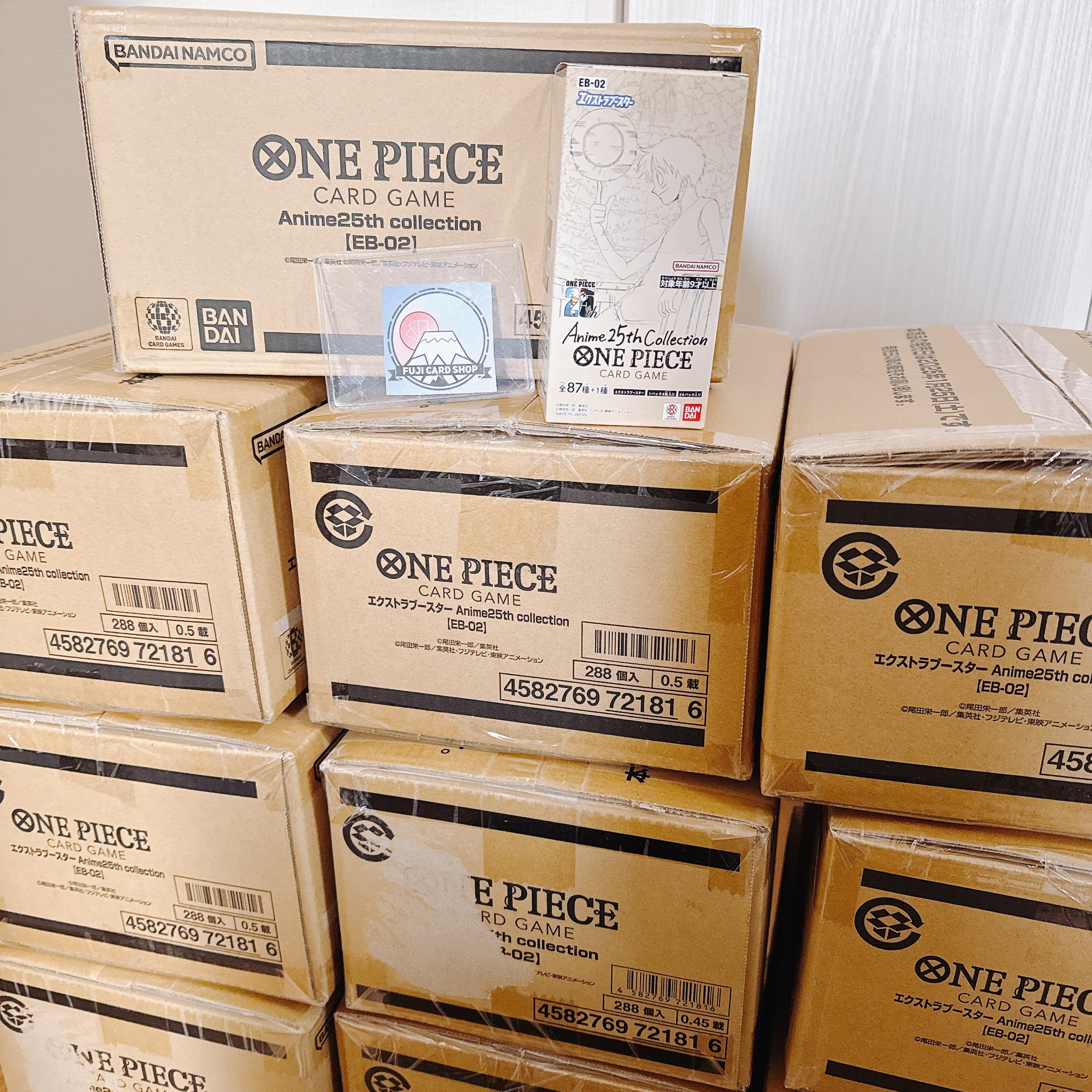 EB-02 Anime 25th collection Sealed Case (12 boxes) Japanese ONE