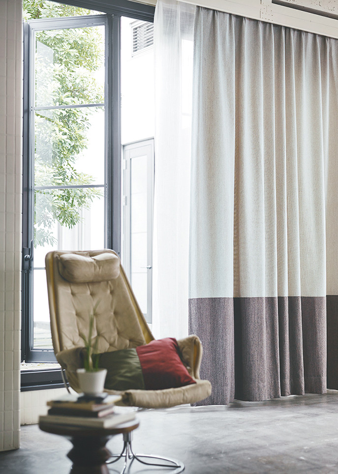 ブラッシュ - （カーテン｜STORY）：株式会社フジエテキスタイル