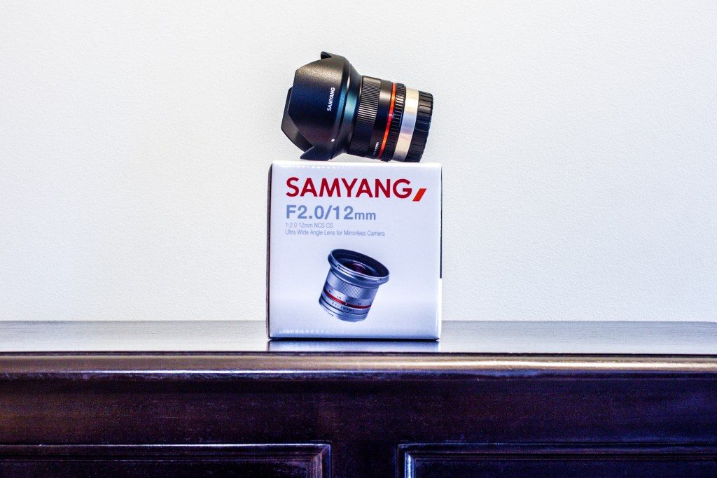 SAMYANG 12mm f2 NCS CS Ultra wide angle lens for Mirrorless Camera
