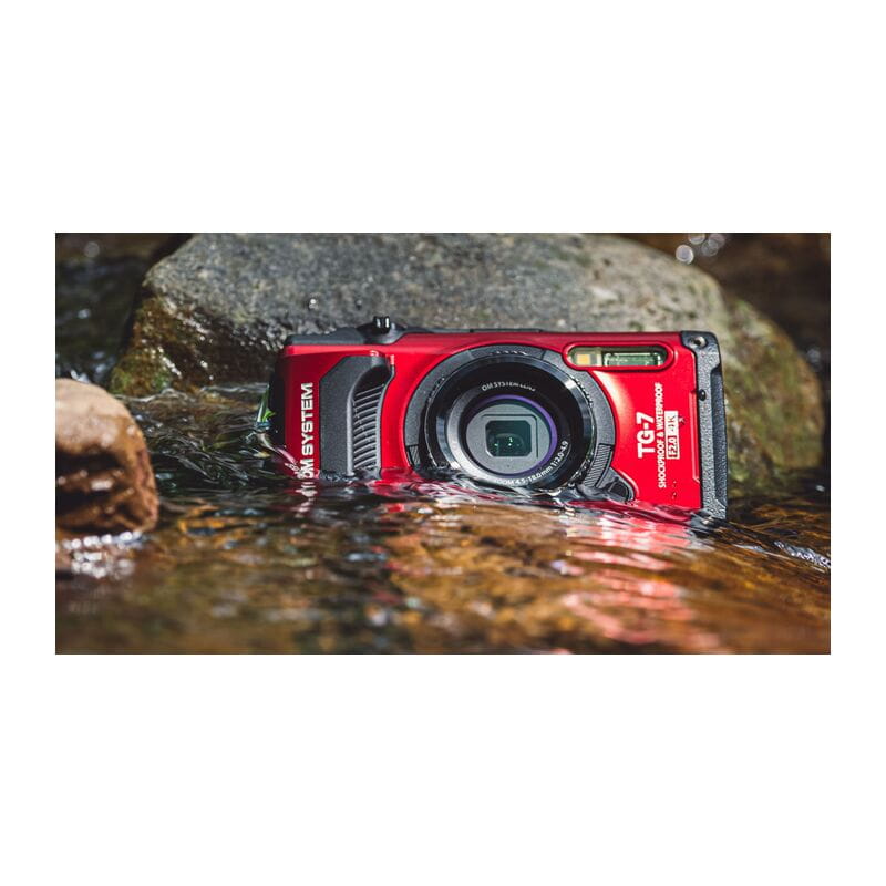 OLYMPUS／OM SYSTEM Tough TG-7 レッド 新品｜フジヤカメラ