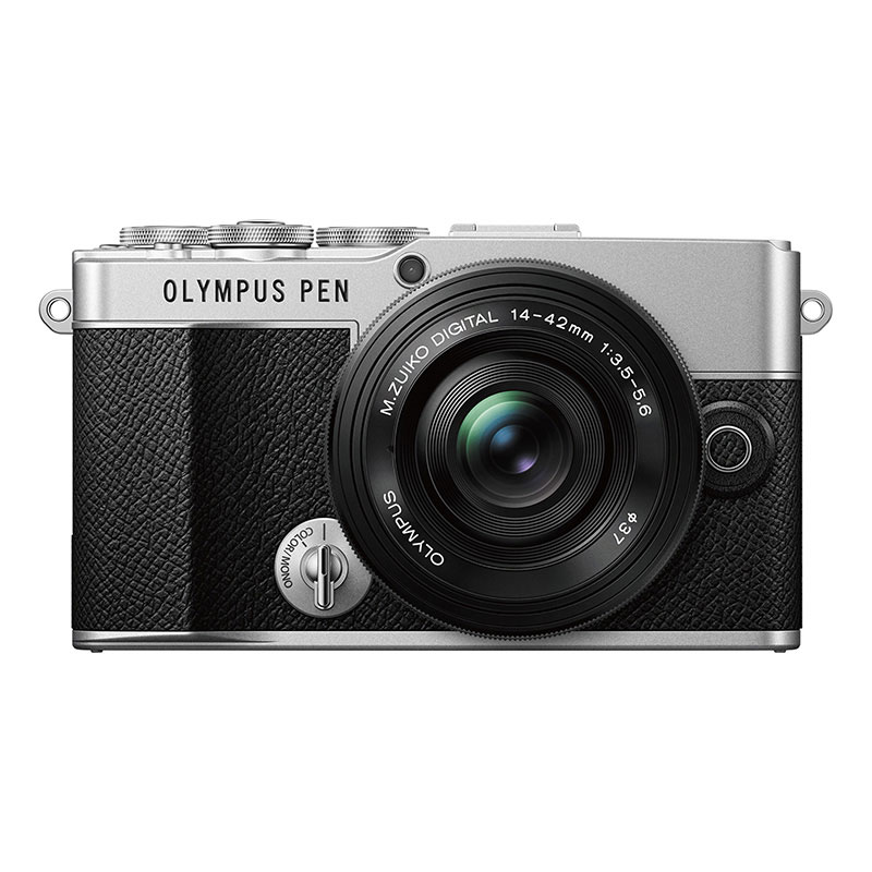 OLYMPUS／OM SYSTEM PEN E-P7 14-42mm EZ レンズキット シルバー 新品