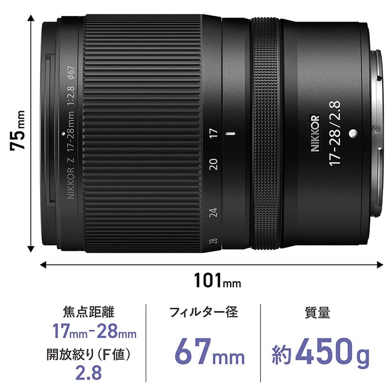 Nikon NIKKOR Z 17-28mm f/2.8 新品｜フジヤカメラ