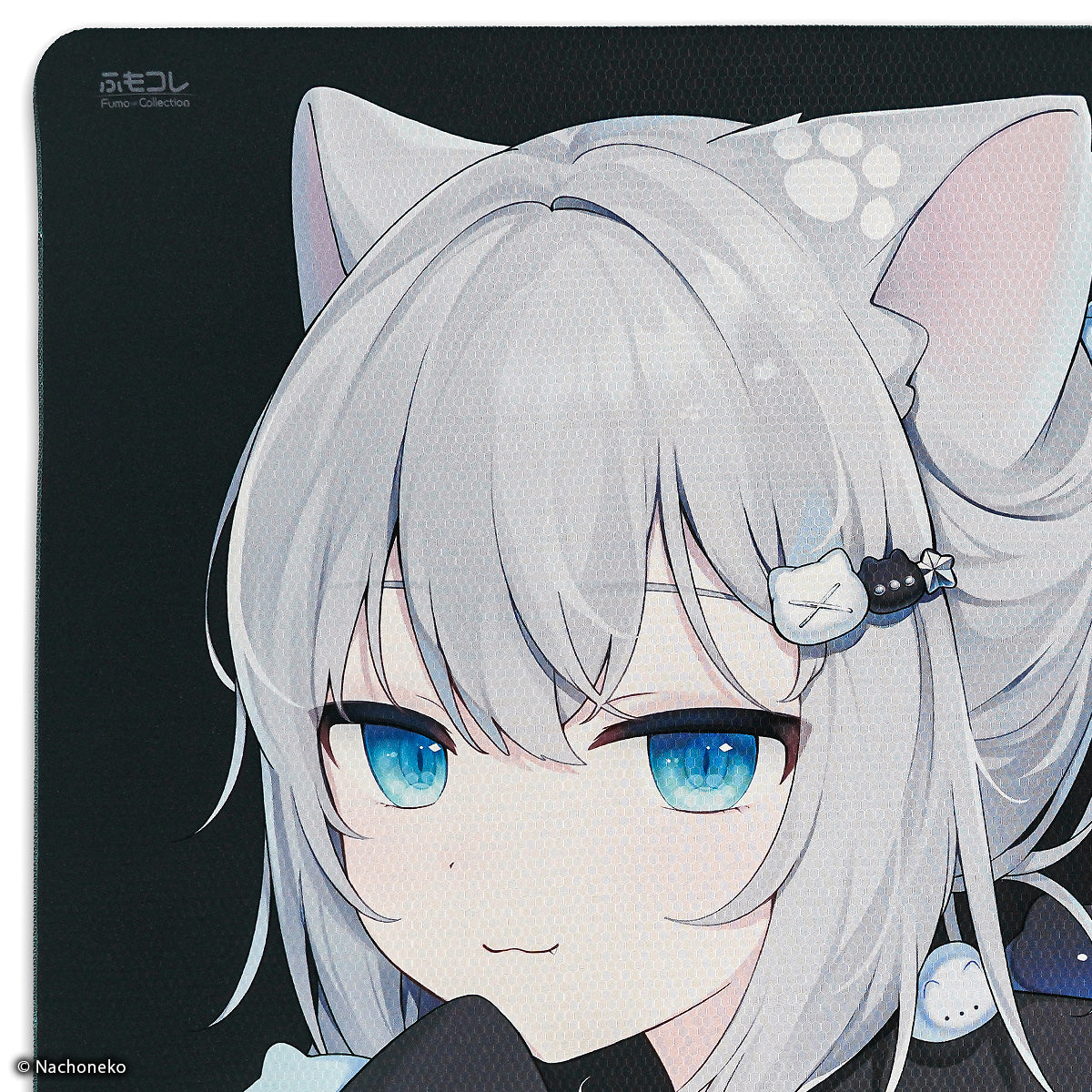 Nachoneko × ふもコレ ゲーミングマウスパッド Black (ベースモデル X