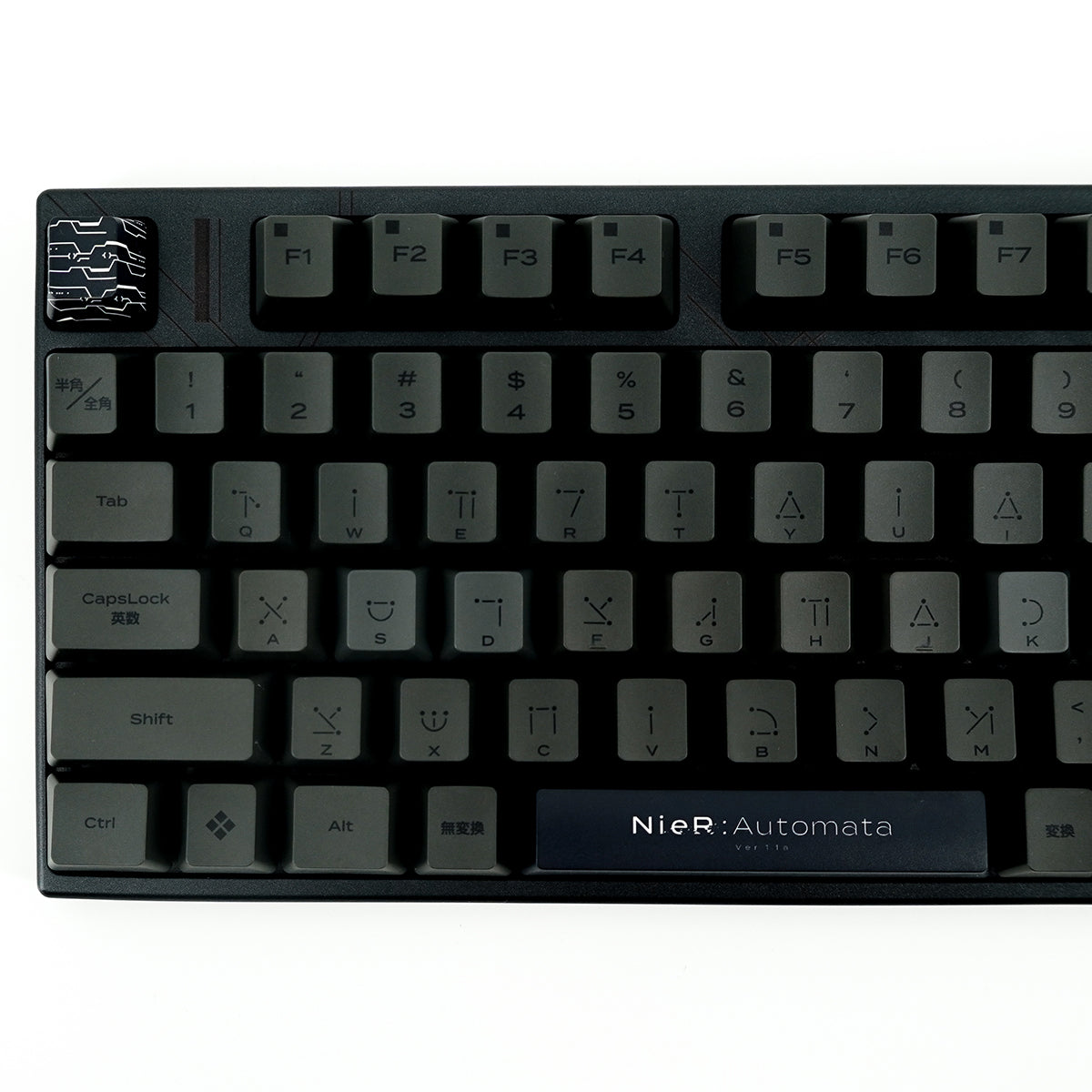 ふもコレ × ニーアオートマタ キーボード日本語配列｜ふもコレ(Fumo