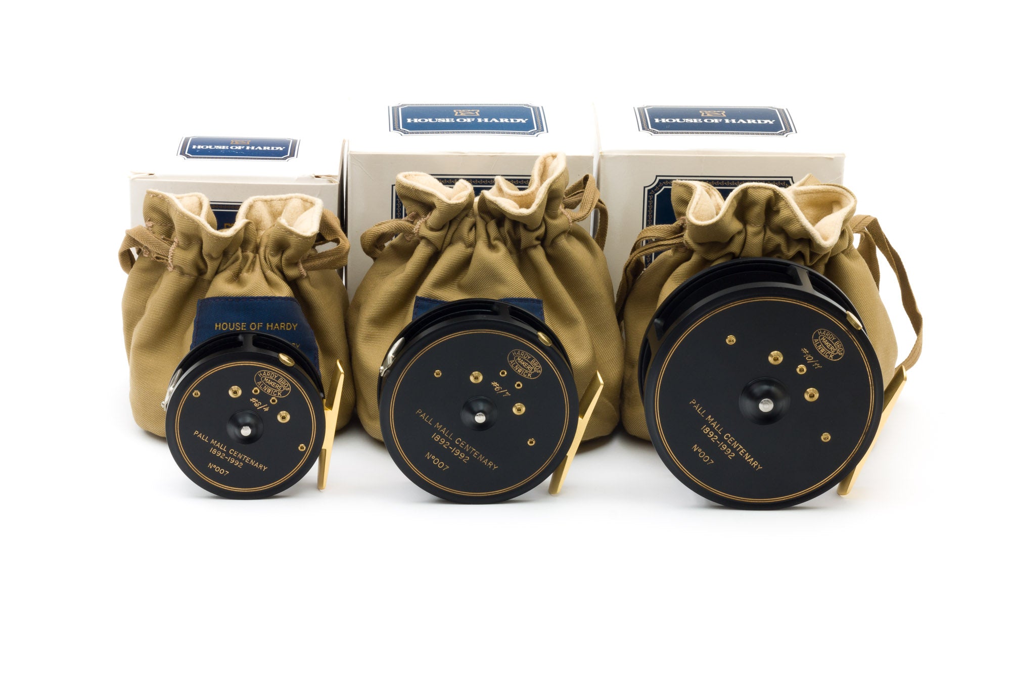 Hardy - Pall Mall Centenary Rod & 3 Reel Set - Limited Edition