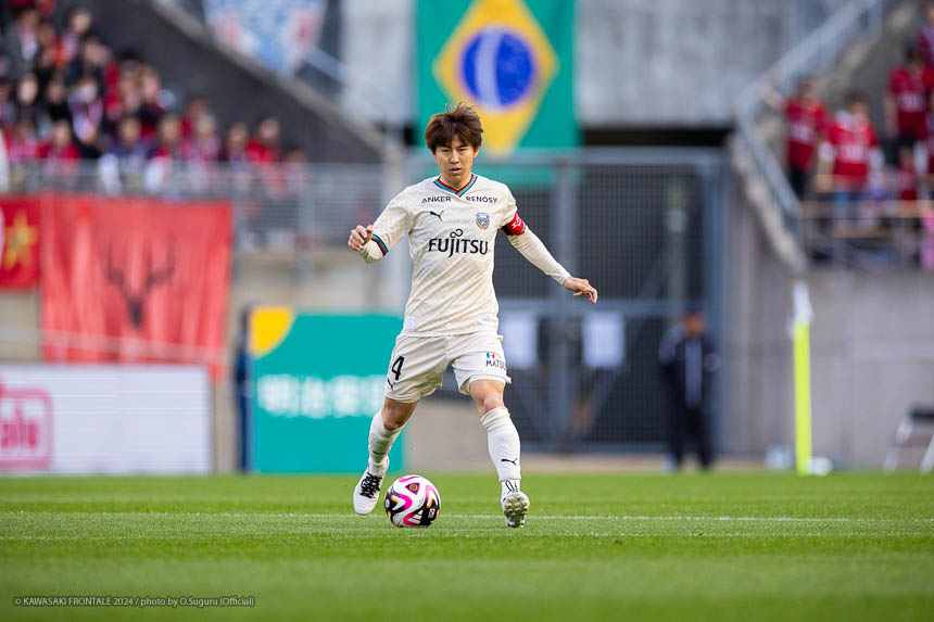 MF14/脇坂 泰斗選手 | 選手・スタッフプロフィール2024 : KAWASAKI