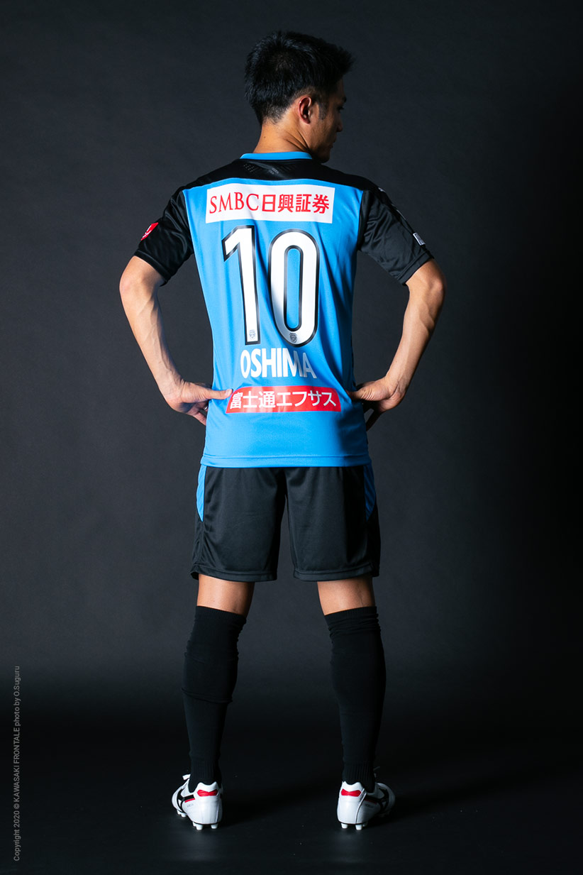 MF10/大島 僚太選手 | 選手・スタッフプロフィール2020 : KAWASAKI