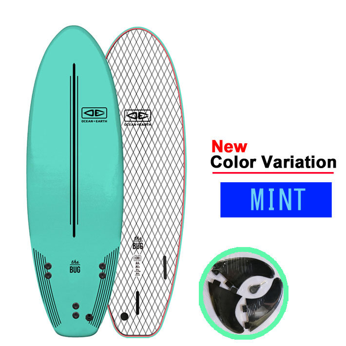 OCEAN＆EARTH オーシャンアンドアース サーフボード THE BUG 5'6 TRI