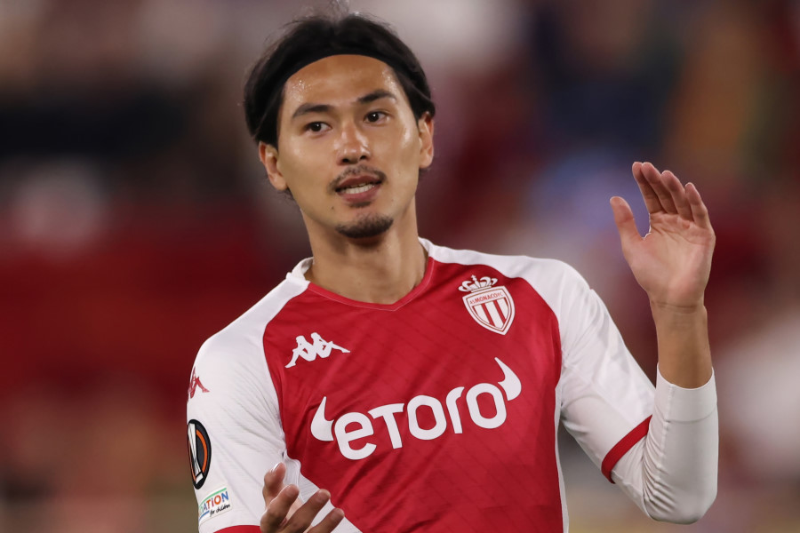 モナコ南野拓実、普段と異なる「11番」のユニフォーム着用にファン注目