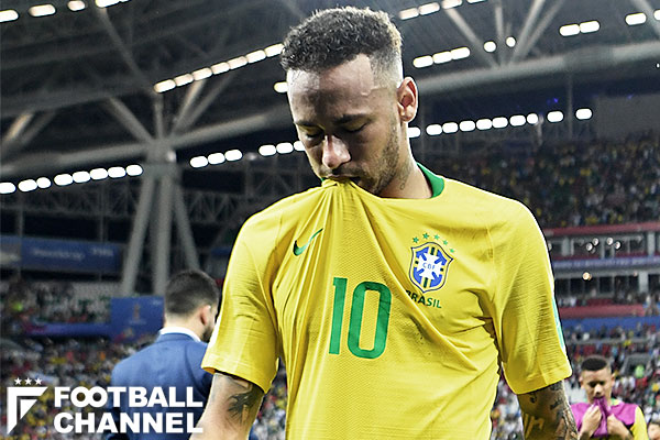 キャリアで最も悲しい瞬間」。ネイマール、準々決勝敗退にショック