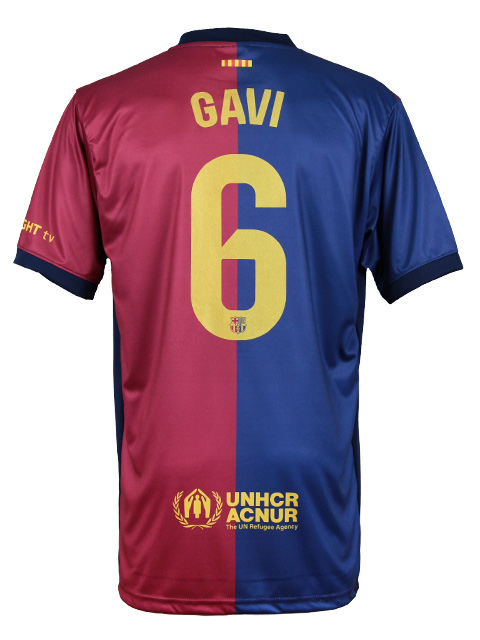 24-25 バルセロナ No.6 ガビ】レプリカユニフォーム | 激安通販の