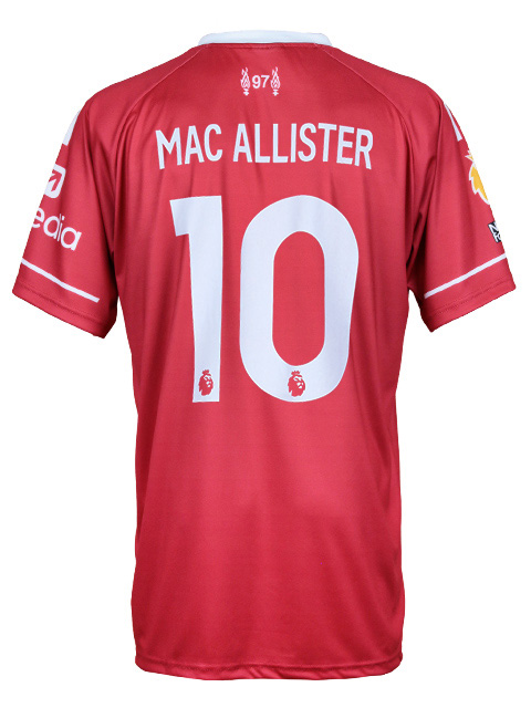25-26 リバプール No.10 マクアリスター】レプリカユニフォーム | 激安