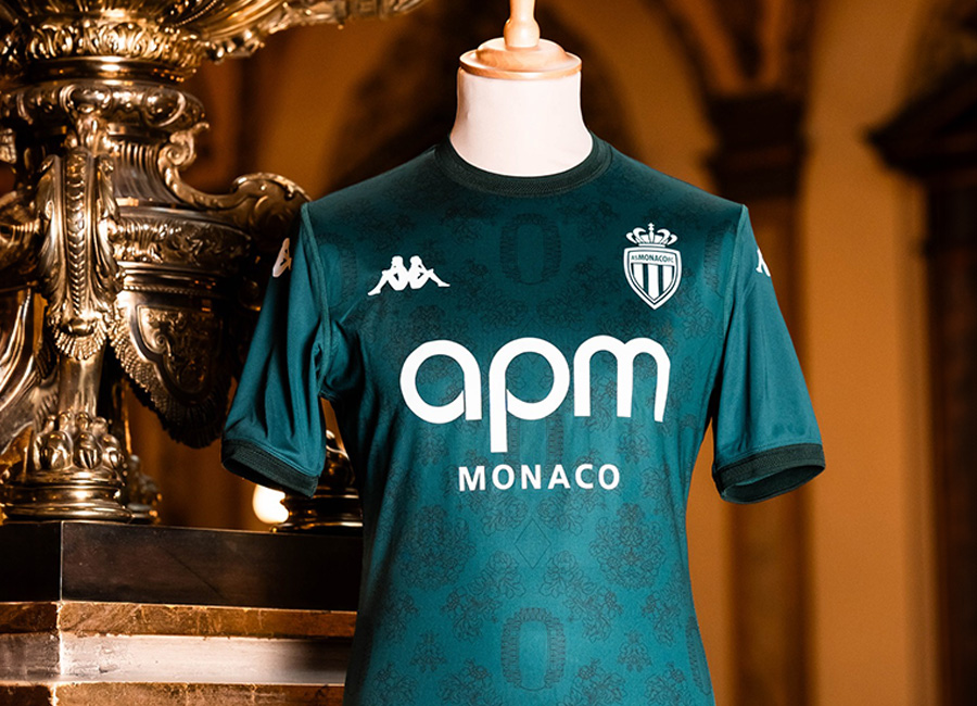 AS Monaco 24/25 Kappa Away Kit - Football Shirt Culture - Latest
